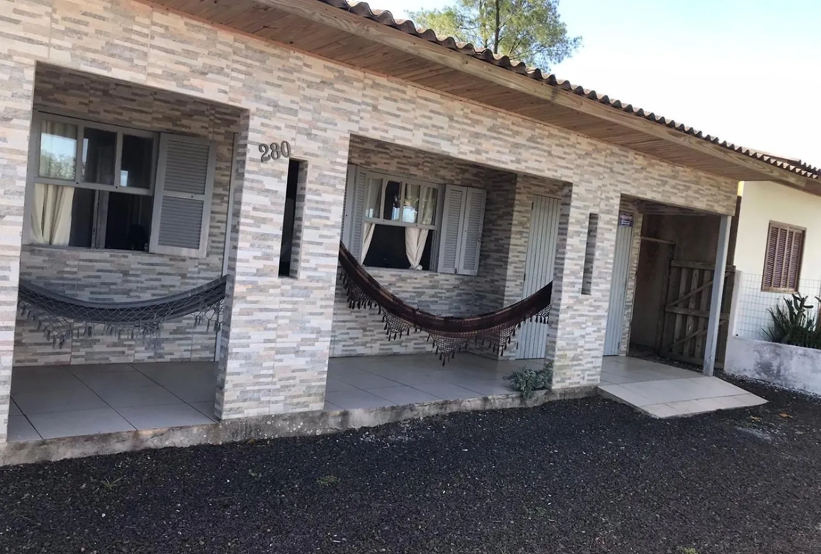 Casa Aconchegante Com Vista Vila Sombrio Brasil